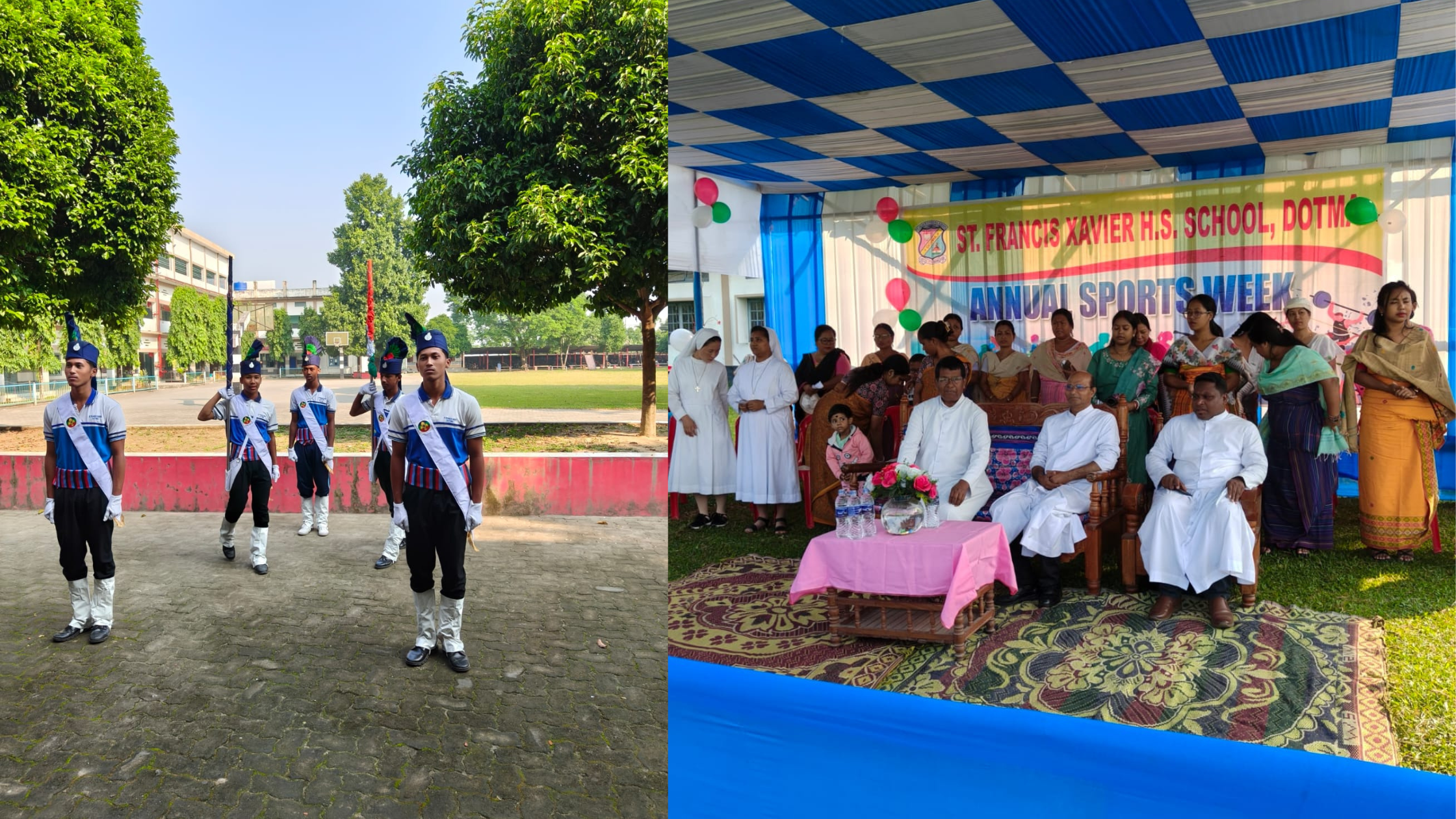 Grand Inauguration Marks the Beginning of the 34th Sports Week at St. Francis Xavier HS School, Dotma
